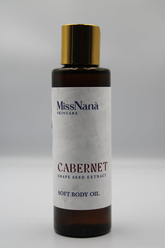 Miss Nana Cabernet Soft Body Oil – Grape Seed Extract 150ml