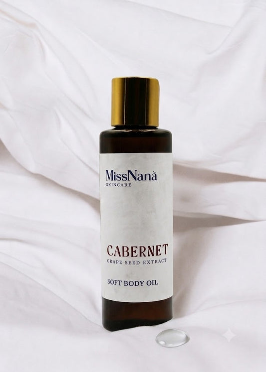 Miss Nana Cabernet Soft Body Oil – Grape Seed Extract 150ml