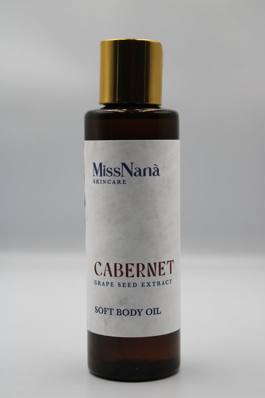 Miss Nana Cabernet Soft Body Oil – Grape Seed Extract 150ml