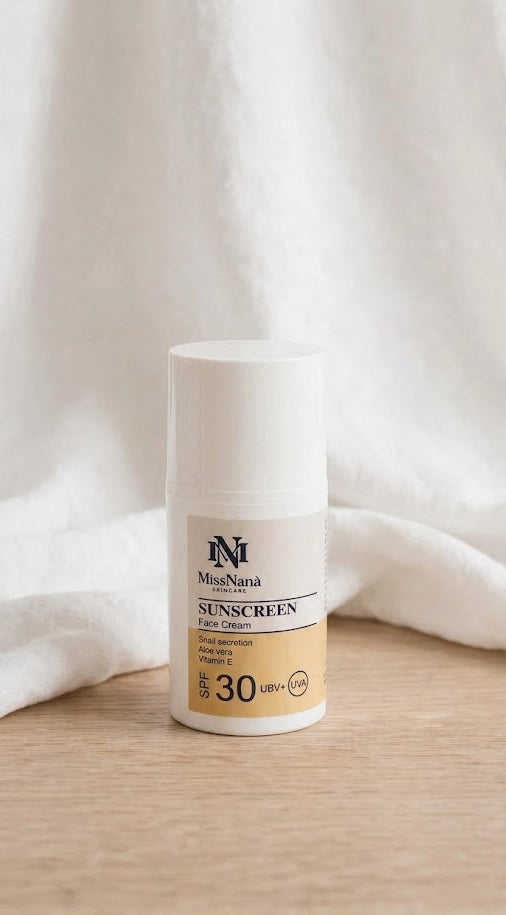 MissNana Skincare - Sunscreen Face Cream SPF 30